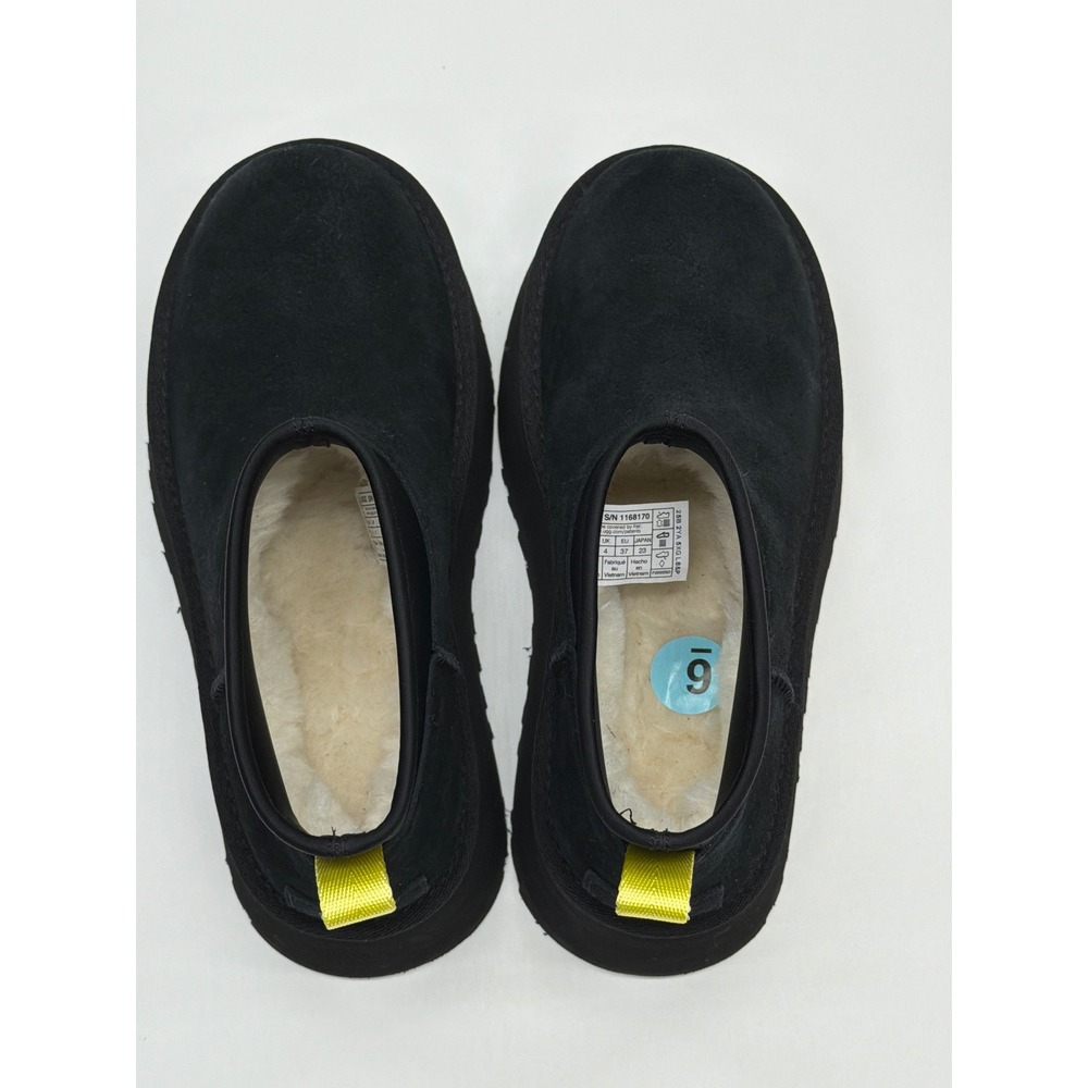 UGG Classic Dipper Platform Boots Black Suede Neoprene 1168170 Womens 6 NWOB - Picture 6 of 12